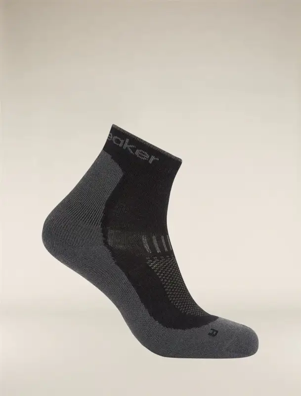 Oferta Skarpety męskie Icebreaker Merino Hike+ Light Mini - Black/Obsidian
