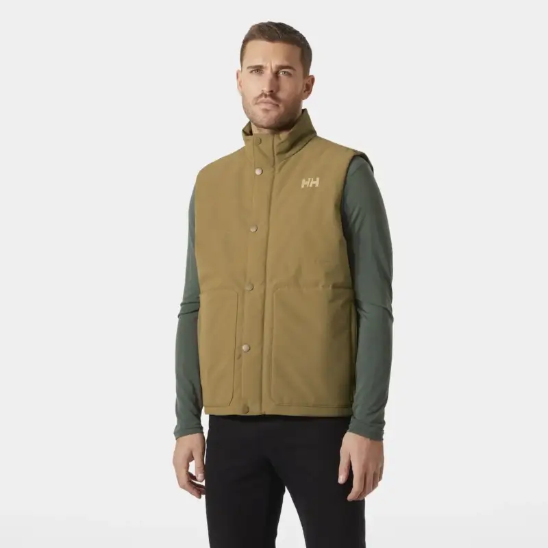 Popularny Kamizelka ocieplana męska Helly Hansen Escape Insulated Vest - Sepia