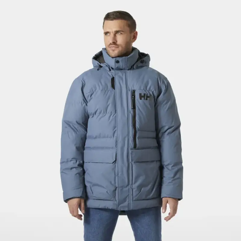 Ostatnie sztuki Kurtka ocieplana męska Helly Hansen Tromsoe Jacket - Washed Navy