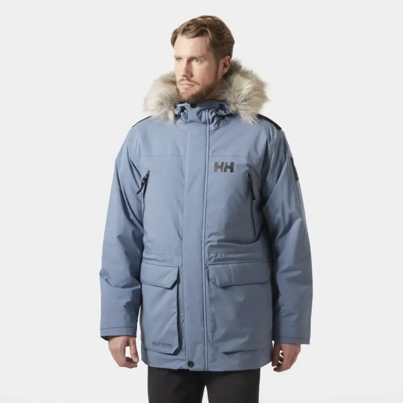 Darmowy zwrot Kurtka ocieplana męska Helly Hansen Reine Parka - Washed Navy