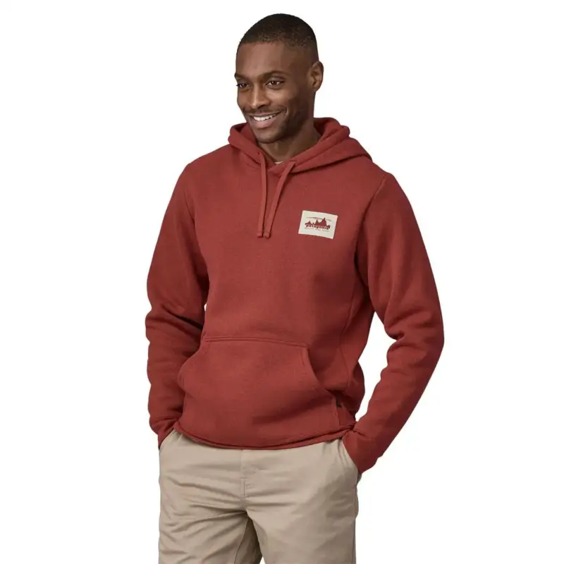 Bluza szybkoschnąca męska Patagonia 73 Skyline Uprisal Hoody - Burnished Red Okazja