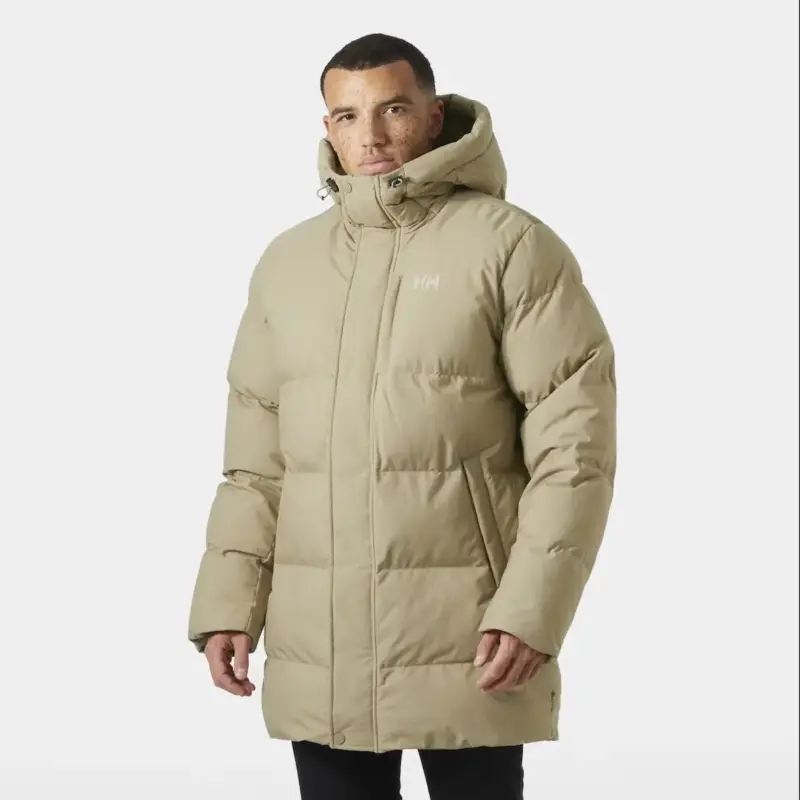 Ostatnie sztuki Kurtka ocieplana męska Helly Hansen Alby Puffy Parka - Pebble