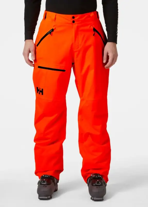 Spodnie narciarskie męskie Helly Hansen Sogn Cargo Pant - Neon Orange Nowy