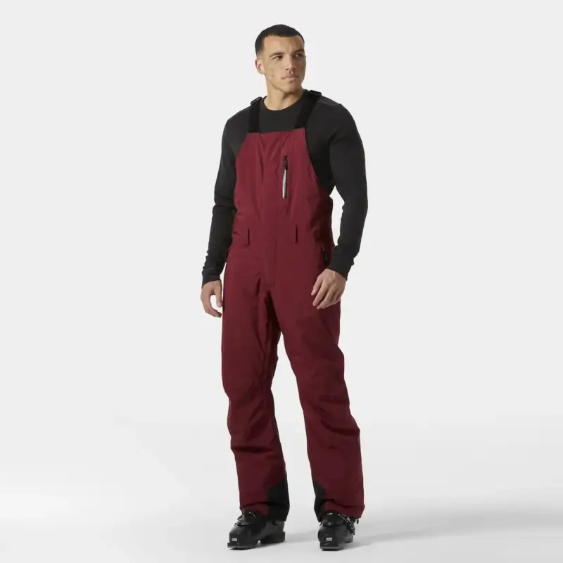 Spodnie narciarskie męskie Helly Hansen Legendary Insulated Bib Pant - Mars Red Nie przegap