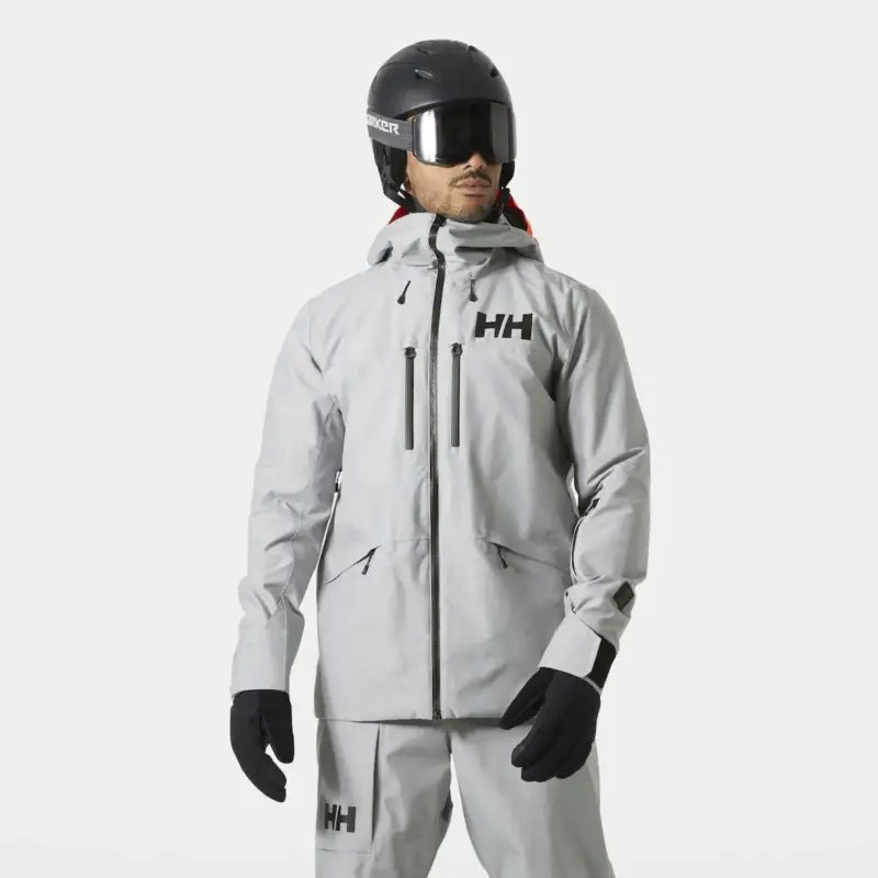 Kurtka narciarska męska Helly Hansen Garibaldi 2.0 - Grey Melange Tylko do końca tygodnia