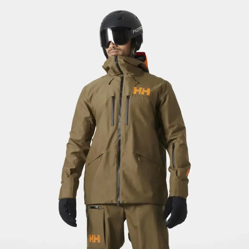 Tani Kurtka narciarska męska Helly Hansen GARIBALDI 2.0 - Sepia