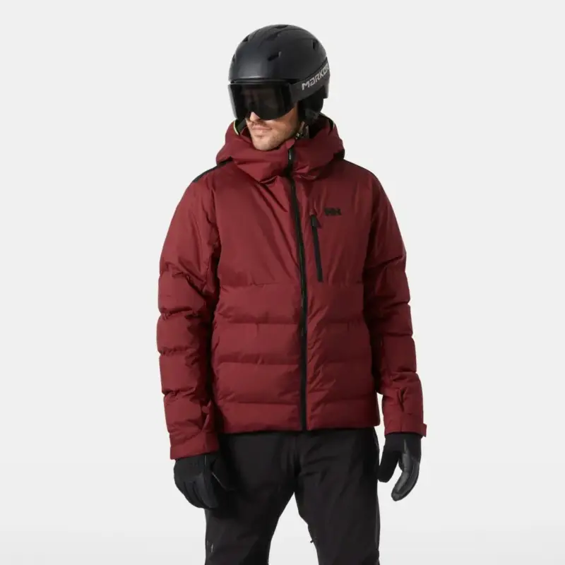 Ekspresowa dostawa Kurtka narciarska męska Helly Hansen Kvitfjell Race Puffy - Mars Red