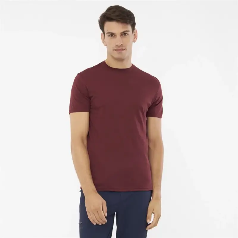 T-shirt szybkoschnący męski Viking Salen - Claret Bezpieczne zakupy