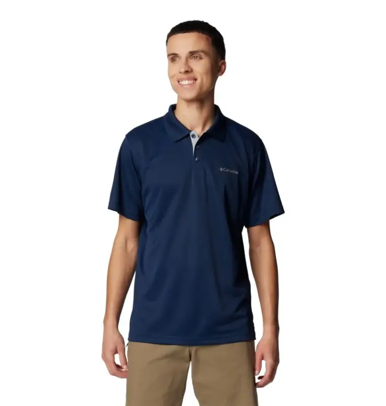 Koszulka z filtrem UV męska Columbia Utilizer™ Polo - Collegiate Navy Ekspresowa dostawa
