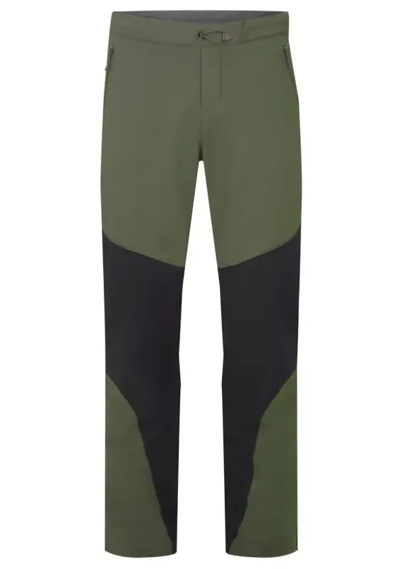 Spodnie softshellowe męskie Rab Torque Pants - Army Bezpieczne zakupy
