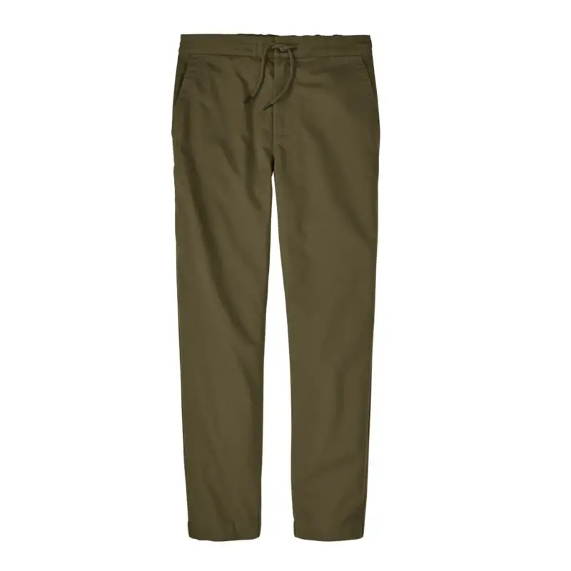 Spodnie turystyczne męskie Patagonia Twill Traveler Pants - Basin Green Do wyczerpania zapasów