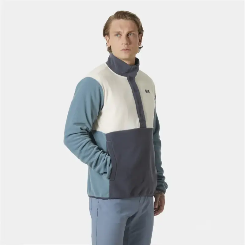 Polar męski Helly Hansen Daybreaker Snap Pullover - Washed Navy Bezpieczne zakupy