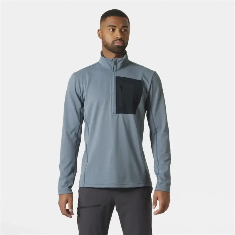 Szybka wysyłka Bluza męska Helly Hansen Versalite Half Zip Fleece - Washed Navy