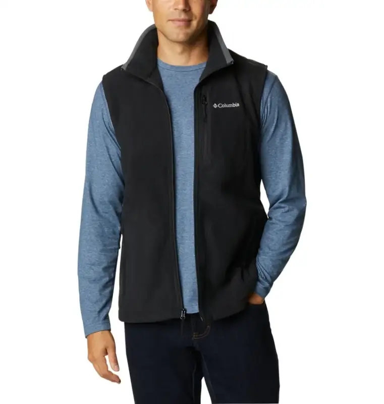 Do wyczerpania zapasów Kamizelka polarowa męska Columbia Fast Trek™ Fleece Vest - Black