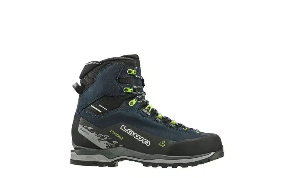 Darmowy zwrot Buty wysokogórskie męskie Lowa Cevedale Pro GTX Mid - Navy/Lime