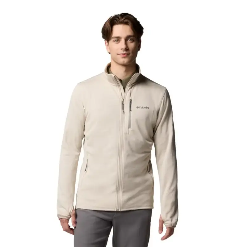 Taniej Polar szybkoschnący męski Columbia Park View™ Fleece Full Zip - Dark Stone Heather