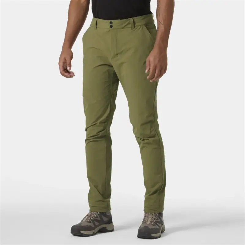 Spodnie softshellowe męskie Helly Hansen BRONO SOFTSHELL PANT - Terrain Green Bestseller