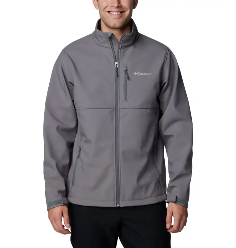 Oferta limitowana Kurtka softshellowa męska Columbia Ascender™ Softshell Jacket - City Grey