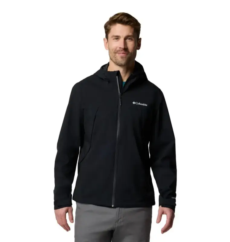 Kurtka membranowa męska Columbia Boulder Falls™ Jacket - Black Ostatnie sztuki