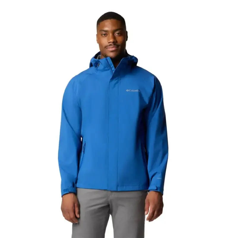 Kurtka membranowa męska Columbia Earth Explorer™ II Shell - Mountain Blue Obniżka ceny