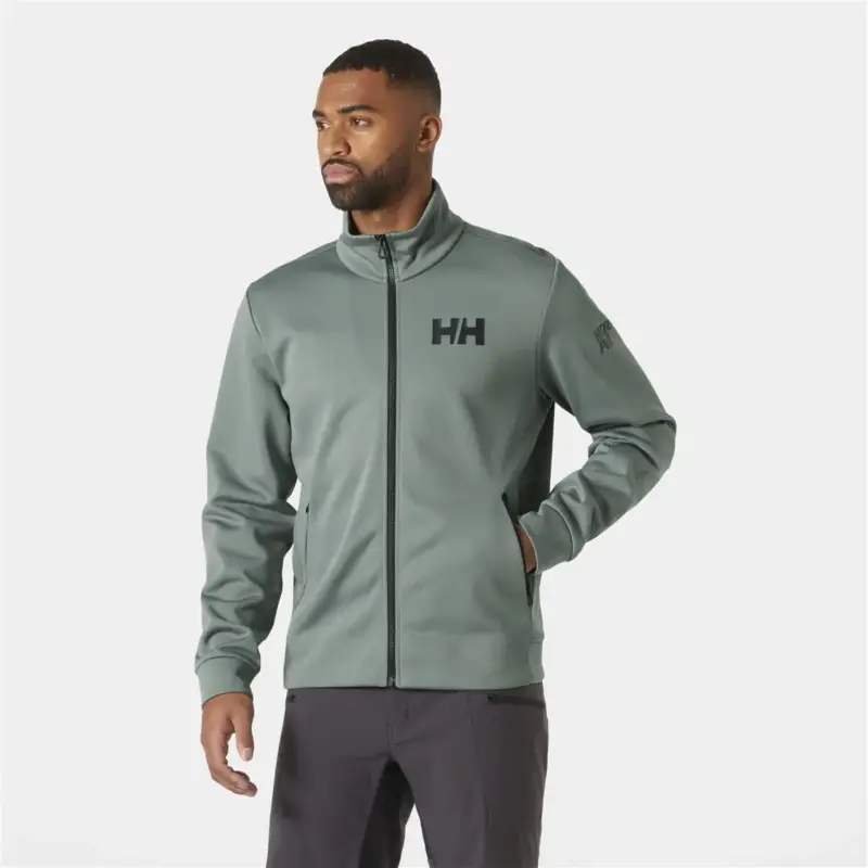 Nowość Polar męski Helly Hansen HP Fleece Jacket 2.0 - Grey Cactus