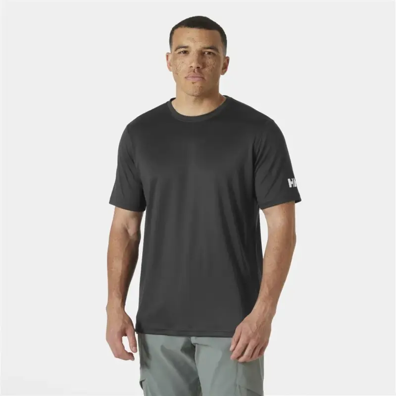 Tylko do końca tygodnia Koszulka z filtrem UV męska Helly Hansen HH Tech T-Shirt 2.0 - Ebony