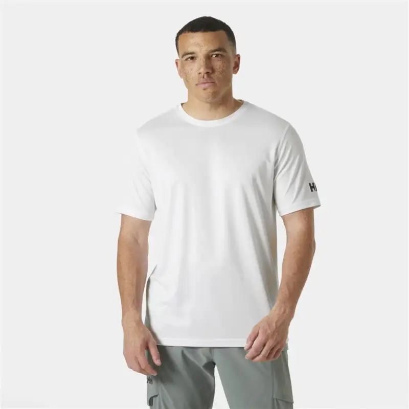 Dostępne od ręki Koszulka z filtrem UV męska Helly Hansen HH Tech T-Shirt 2.0 - White