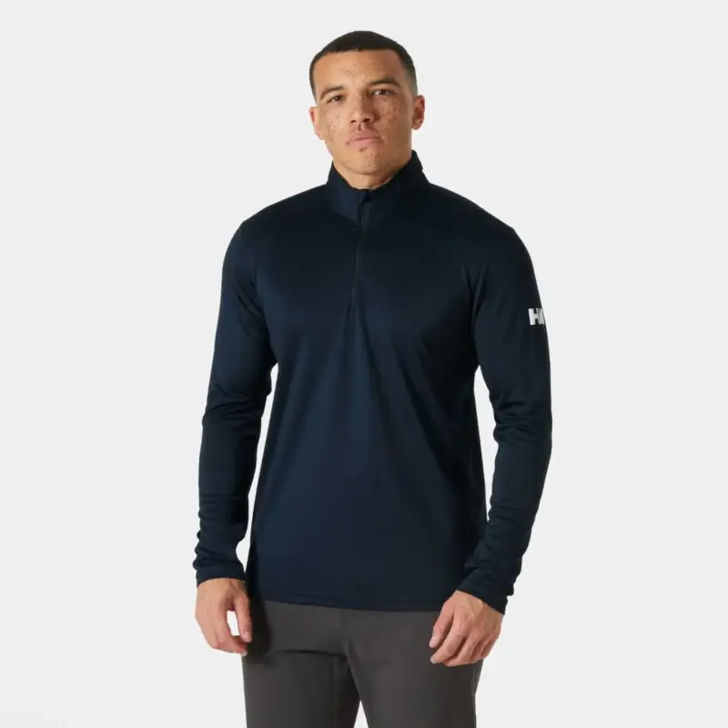 Bluza z filtrem UV męska Helly Hansen HH Tech Half-Zip 2.0 - Navy Obniżka ceny
