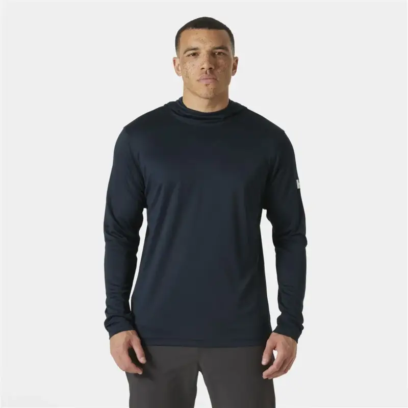 Wybór klientów Bluza z filtrem UV męska Helly Hansen HH Tech Hoodie - Navy