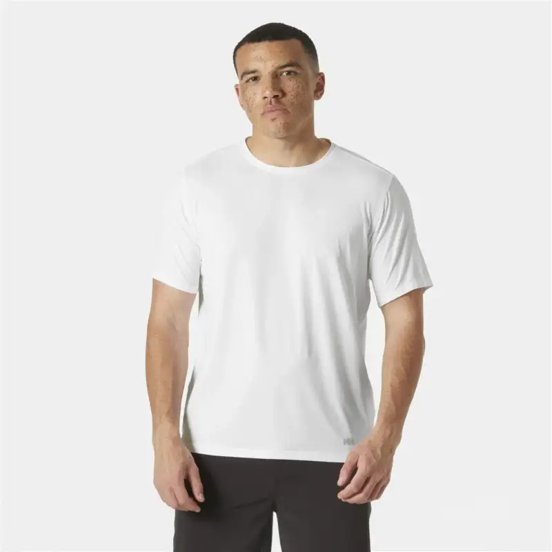 Koszulka z filtrem UV męska Helly Hansen Shine Solen T-Shirt - White Hit cenowy