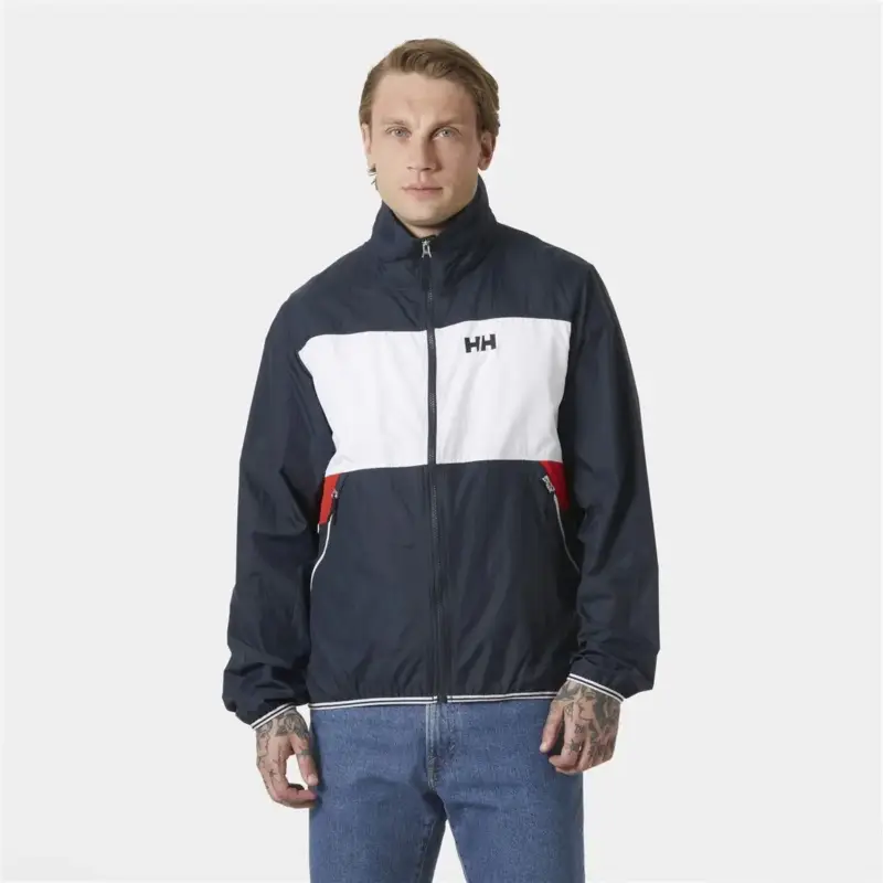 Taniej Wiatrówka męska Helly Hansen Koster Windbreaker - Navy