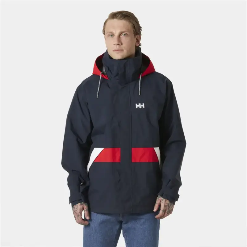 Kurtka membranowa męska Helly Hansen Koster All-Weather Jacket - Navy Ograniczona ilość