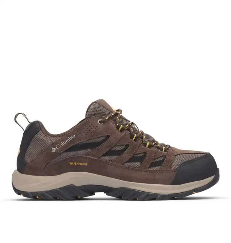 Buty trekkingowe męskie Columbia Crestwood™ Waterproof - Mud, Squash Wysoka jakość
