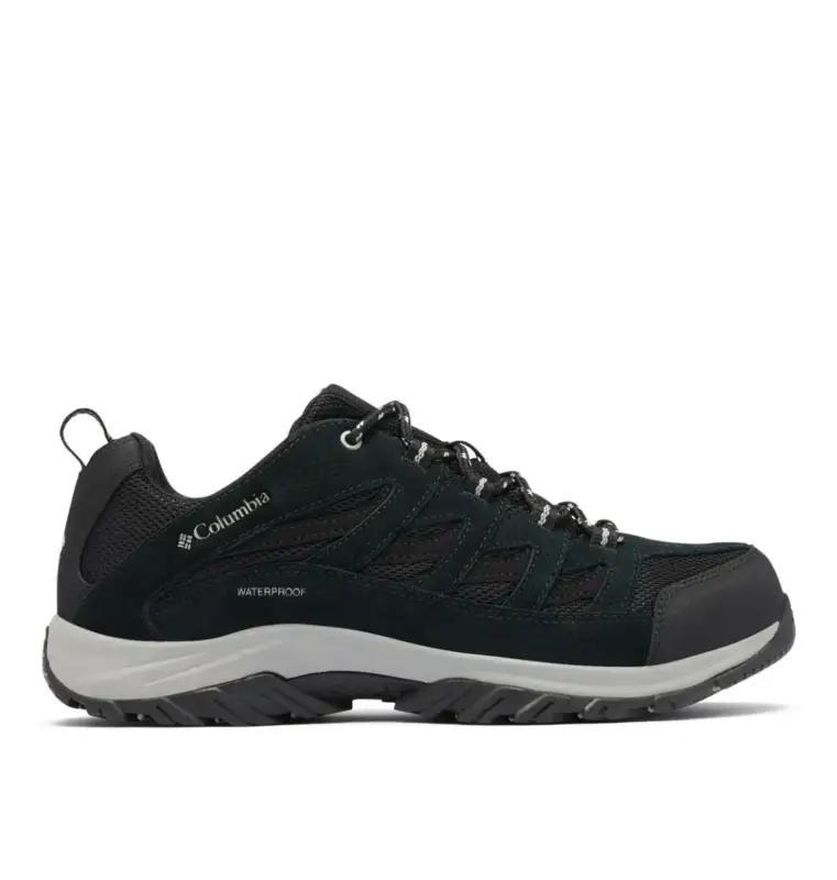 Buty trekkingowe męskie Columbia Crestwood™ Waterproof - Black, Columbia Grey Wyprzedaż