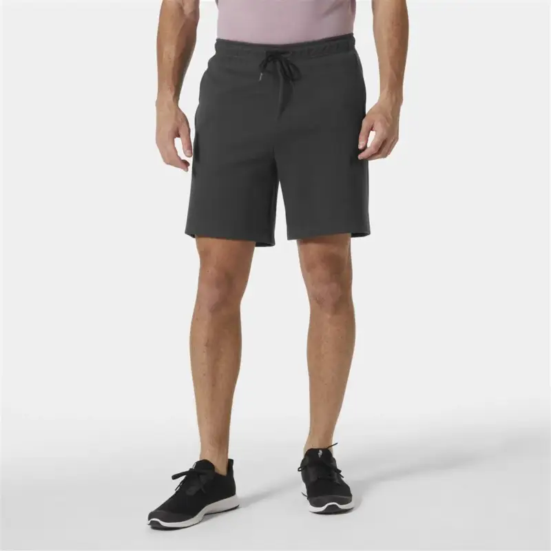 Łatwy zwrot Spodenki bawełniane męskie Helly Hansen Hp Tech Sweat Shorts - Ebony