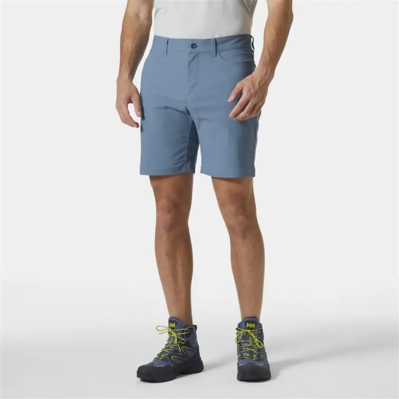 Spodenki z filtrem UV męskie Helly Hansen Holmen 5 Pocket Shorts - Washed Navy Wybór klientów