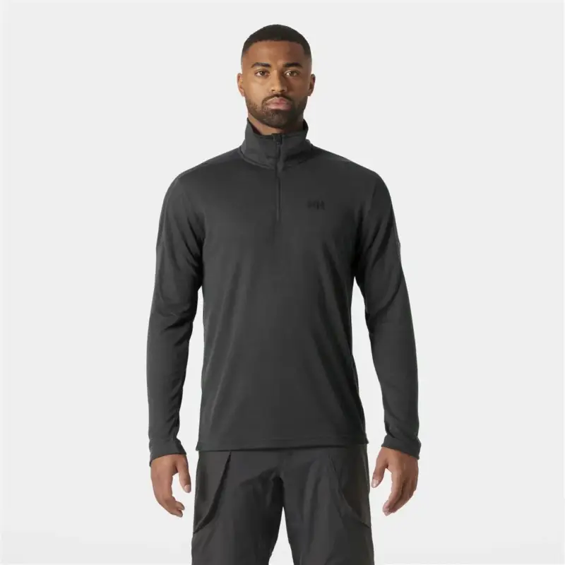 Wysoka jakość Bluza szybkoschnąca męska Helly Hansen HP 1/2 Zip Pullover 2.0 - Ebony