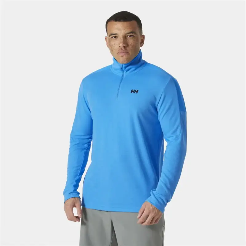 Nowość Bluza szybkoschnąca męska Helly Hansen Hp 1/2 Zip Pullover 2.0 - Cyan