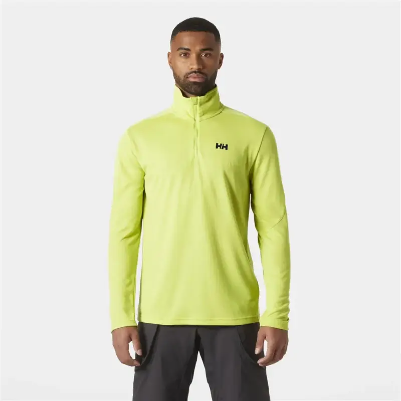 Bluza szybkoschnąca męska Helly Hansen Hp 1/2 Zip Pullover 2.0 - Cyber Lime Popularny