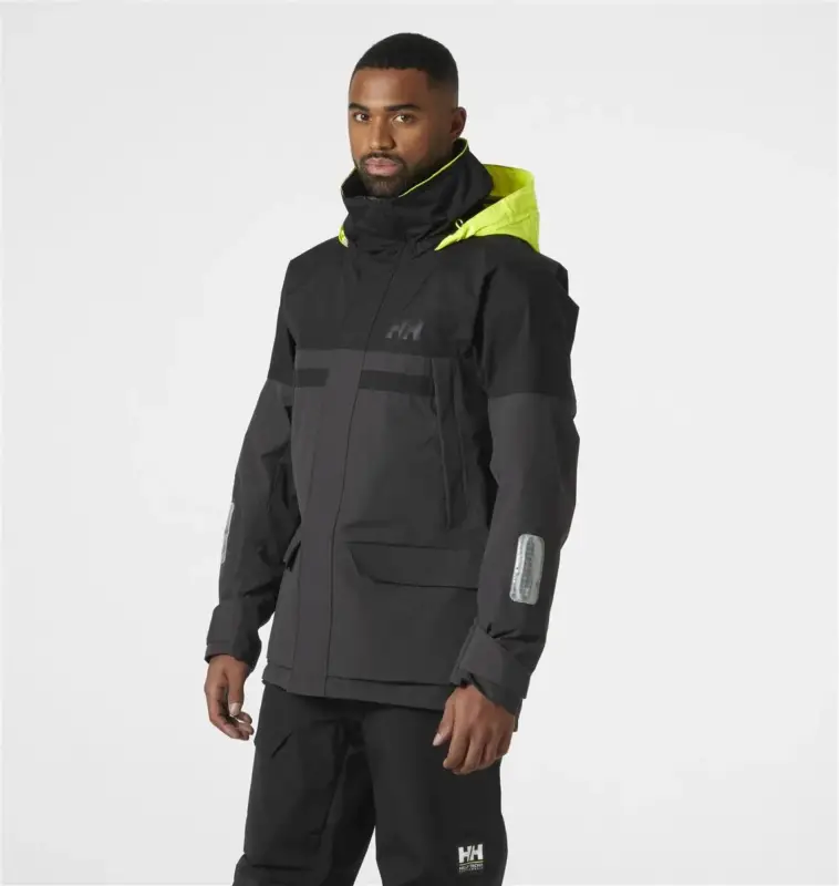 Zniżka Sztormiak męski Helly Hansen Pier 4.0 Jacket - Ebony