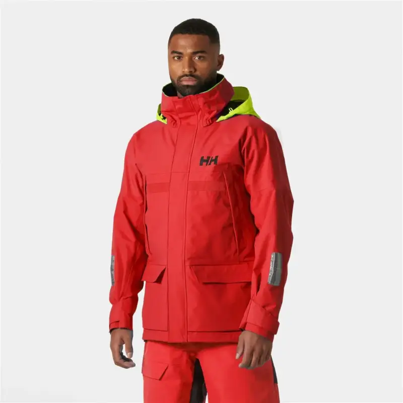Szybka wysyłka Sztormiak męski Helly Hansen Pier 4.0 Jacket - Alert Red