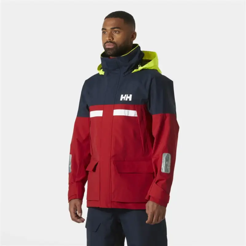 Oferta limitowana Sztormiak męski Helly Hansen Pier 4.0 Jacket - Red