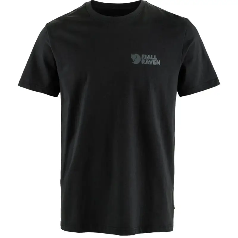 Wysoka jakość T-shirt bawełniany męski Fjallraven Heavy Classic T-shirt - Black