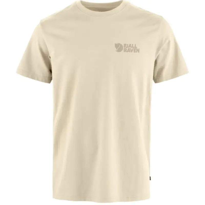 Łatwy zwrot T-shirt bawełniany męski Fjallraven Heavy Classic T-shirt - Chalk White