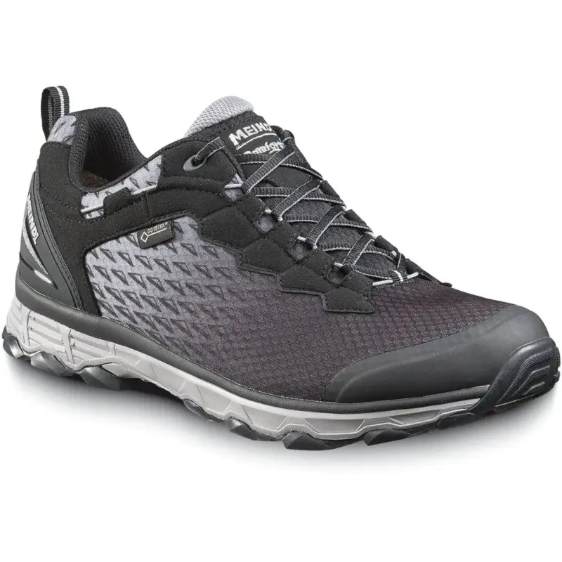 Bestseller Buty miejskie męskie Meindl Activo Sport GTX - Black/Silver