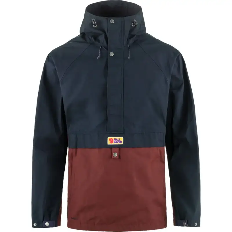 Kurtka G-1000® męska Fjallraven Vardag Anorak - Dark Navy/Maroon Taniej