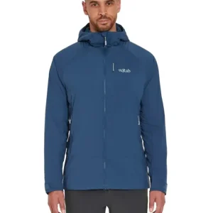 Do wyczerpania zapasów Kurtka softshellowa męska Rab Vr Summit Jacket - Tempest Blue