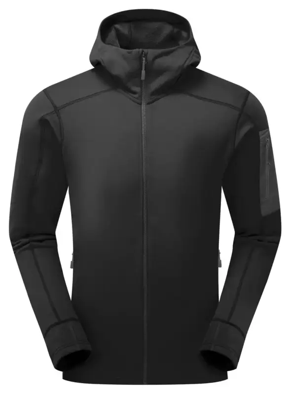 Bluza polarowa męska Rab Modulus Hoody - Black Kup teraz