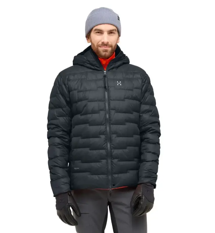 Tylko do końca tygodnia Kurtka puchowa męska Haglöfs Roc Flash Down Hood - True Black