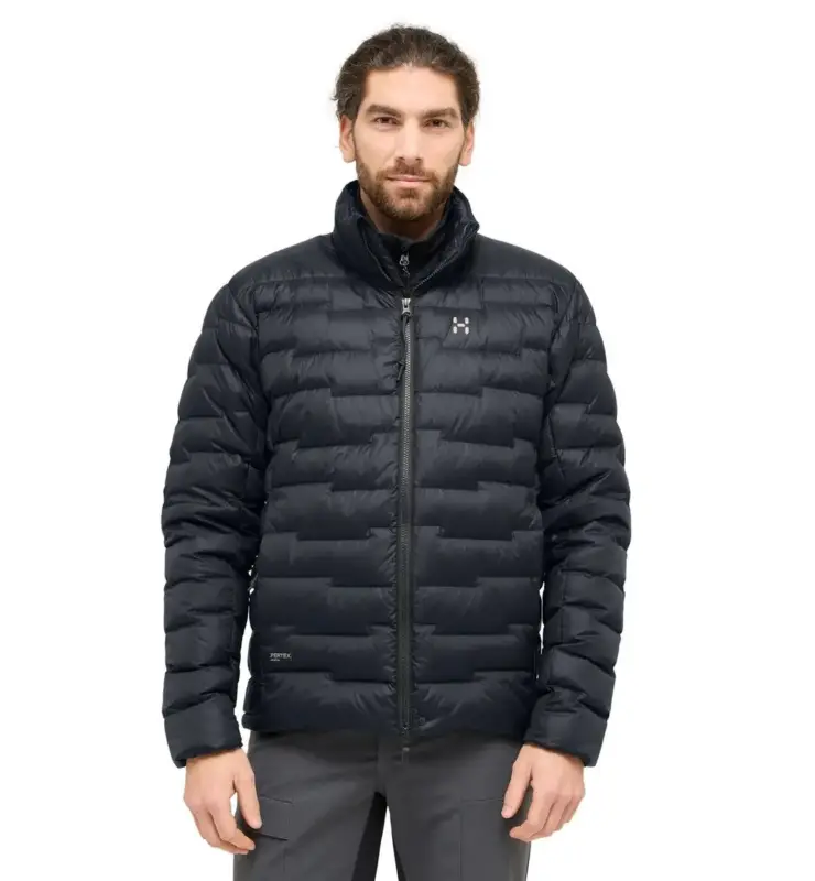 Nowy Kurtka puchowa męska Haglöfs Roc Flash Down Jacket - True Black